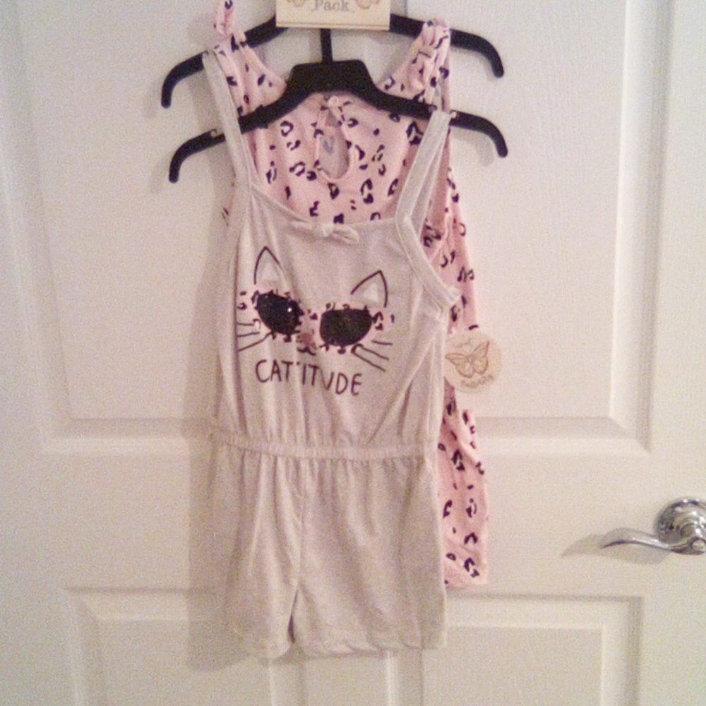 Girls rompers